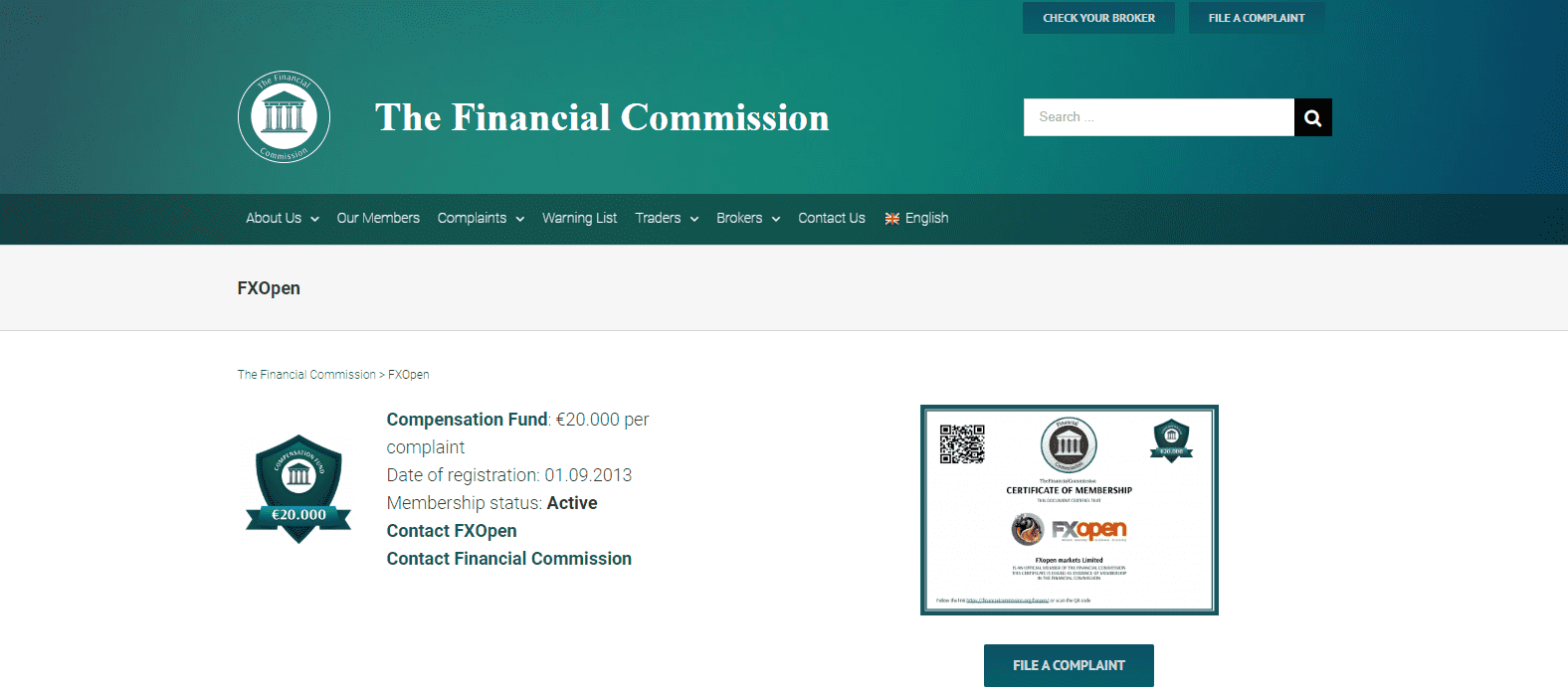 FXOpen Review financial commission oversight FXOpen Review financial commission oversight